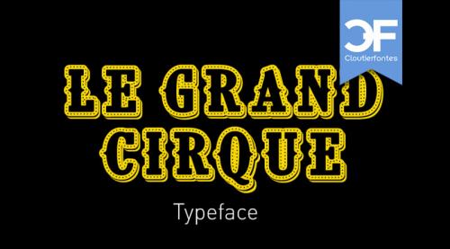 CF Le grand cirque Font