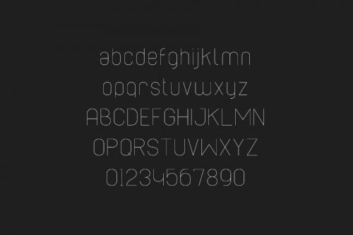 Cabo Rounded Font Font With Rounded Edges