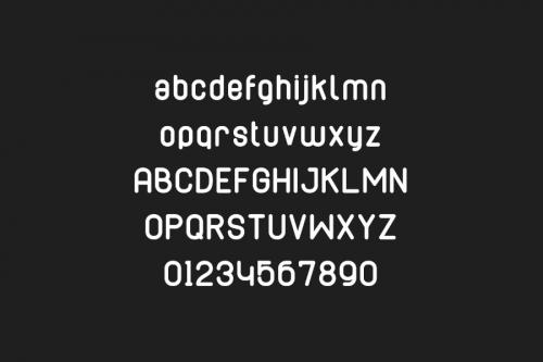 Cabo Rounded Font Font With Rounded Edges