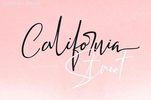 California Street Handwritten Font