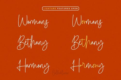 Calledliner Handwriting Font