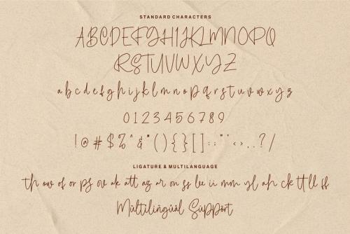 Calledliner Handwriting Font