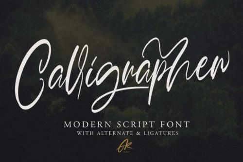 Calligrapher Font