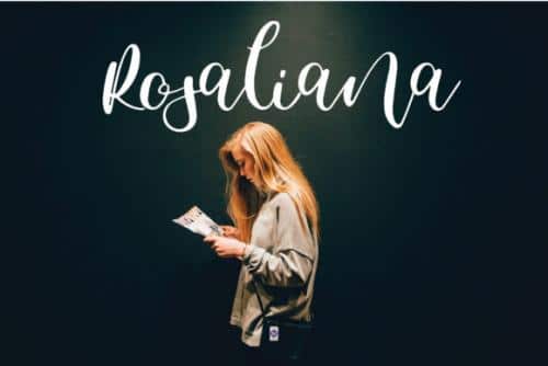 Camelia Glow Calligraphy Font