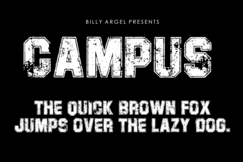 Campus Typeface