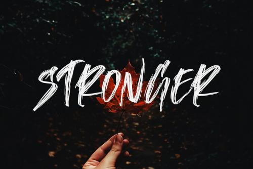 Canadian Brusher Font