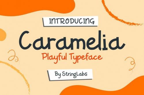 Caramelia Playful Font