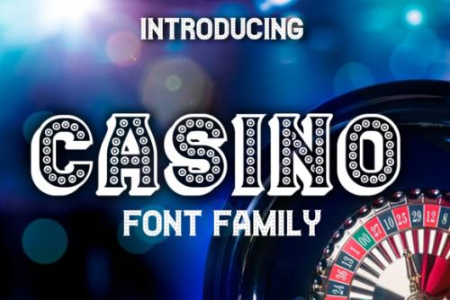 Casino Font Family