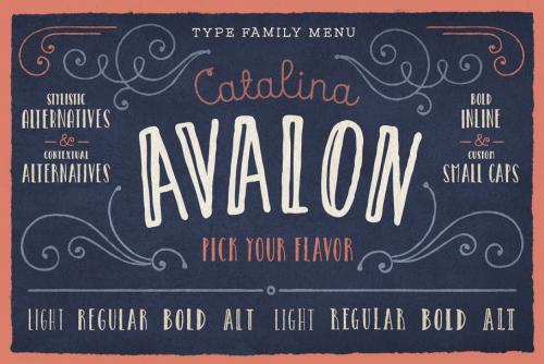 Catalina Avalon Sans Font Free