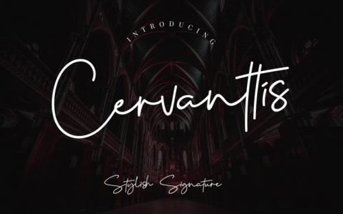 Cervanttis Signature Font