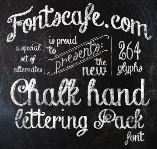 Chalk Hand Lettering Pack
