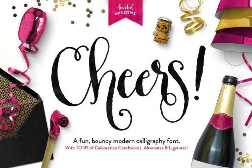 Cheers Font Graphics Pack