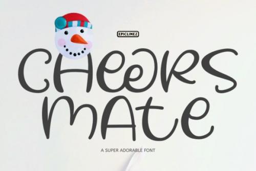 Cheers Mate Script Font