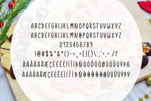 Christmas Cookies Font