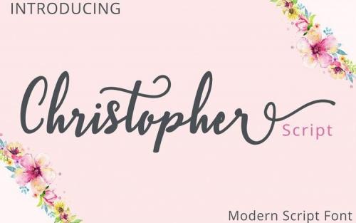 Christopher Script Font