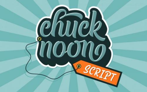 Chuck Noon Script Demo Font
