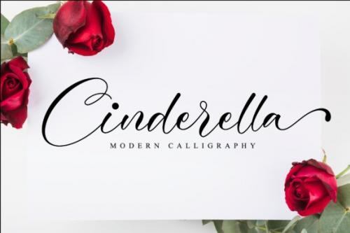 Cinderella Calligraphy Font