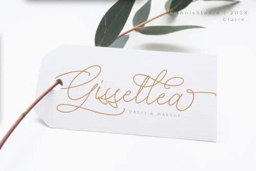 Claire Script Font