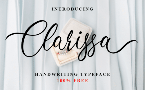 Clarissa Script Font