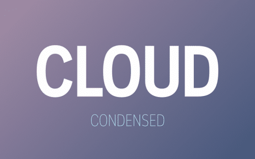 Cloud Condensed Font Family