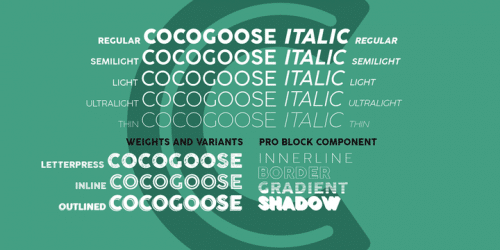 Cocogoose Pro Font