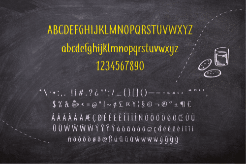 Coffee And Tea Font