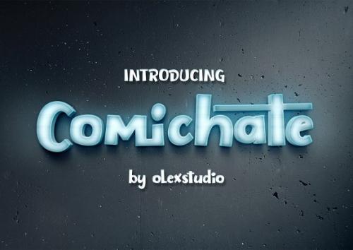 Comichate Font