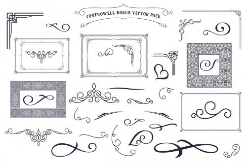 Controwell Victorian Typeface Font