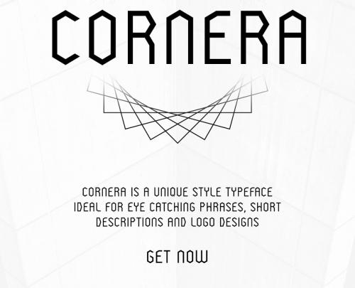 Cornera Free Font
