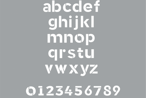 Crafto Stencil Typeface