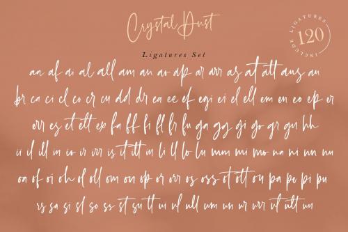 Crystal Dust Script Font