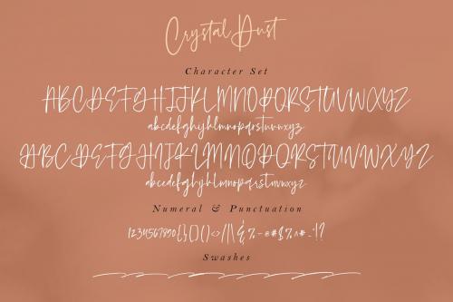 Crystal Dust Script Font