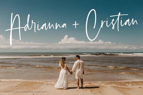 Crystal Dust Script Font