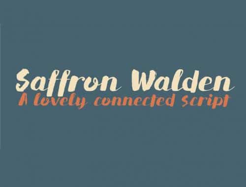 DK Saffron Walden Font