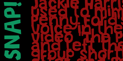 DK Snippity Snap Font