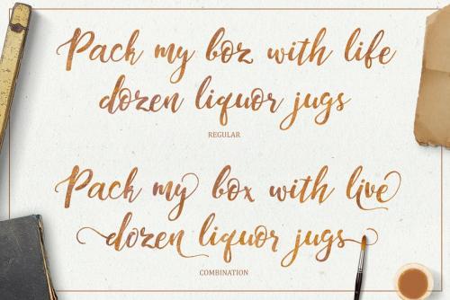 Dandeleon Brush Script Font
