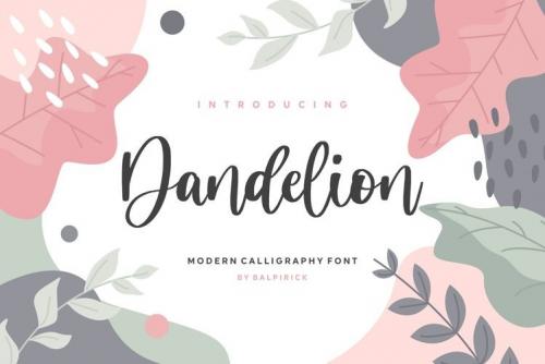 Dandelion Script Font