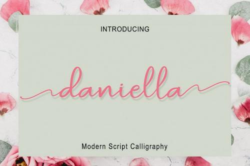 Daniella Script Font
