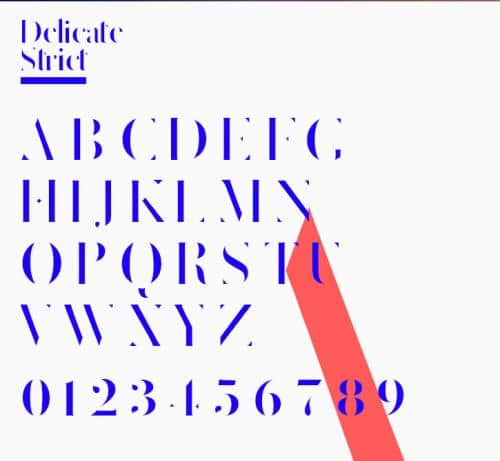 Delicate Typeface