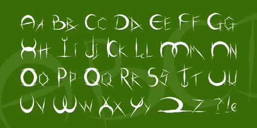 Demigod Oldschool Font