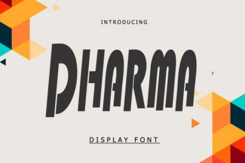 Dharma Display Font