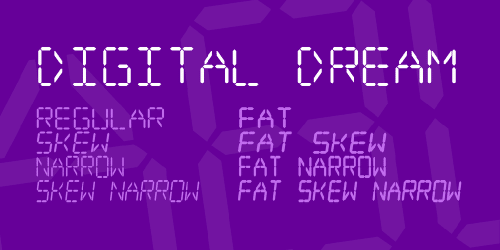 Digital Dream Font