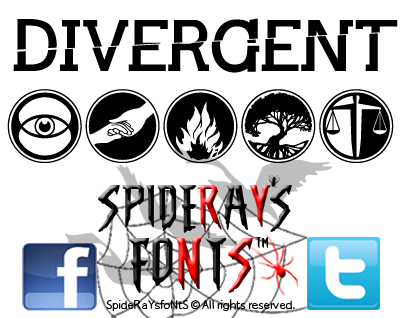 Divergent Font
