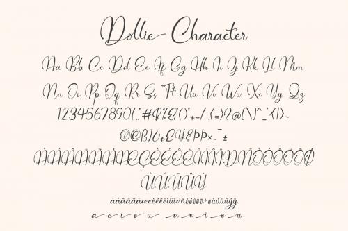 Dollie Handwritten Font