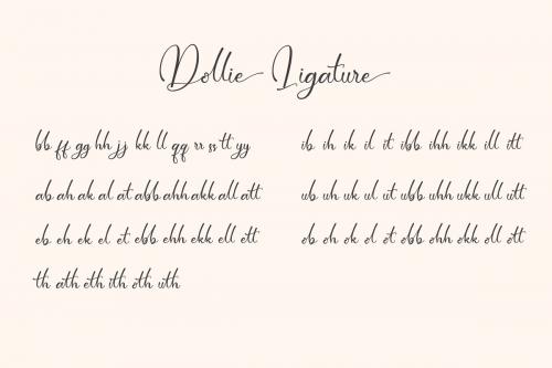 Dollie Handwritten Font