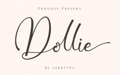 Dollie Handwritten Font