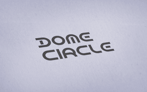 Dome Circle Font