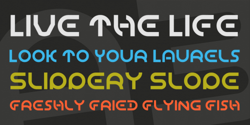 Dome Circle Font