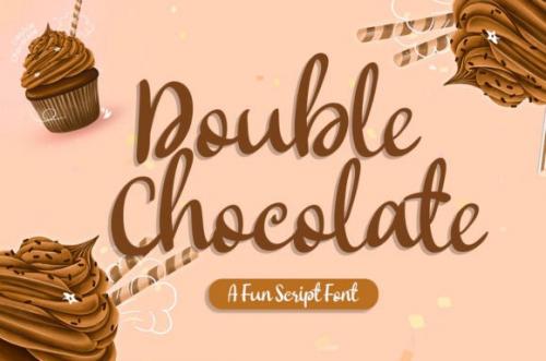 Double Chocolate Script Font
