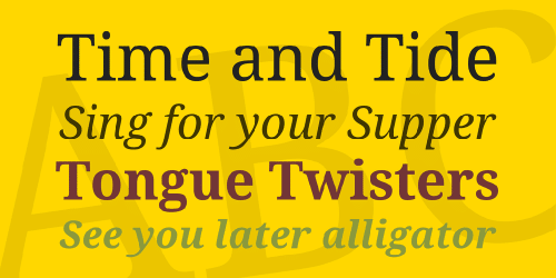 Droid Serif Font